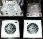Ventliation Plastic Part Mold&Molding